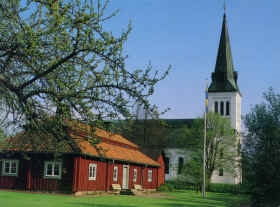 Birgittastugan och kyrkan i Malexander